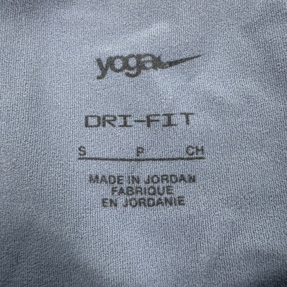 Nike Yoga Dri-FIT High-Waisted‎ Biker Shorts Cropped CZ9194-491 Women's Small - Picture 3 of 9